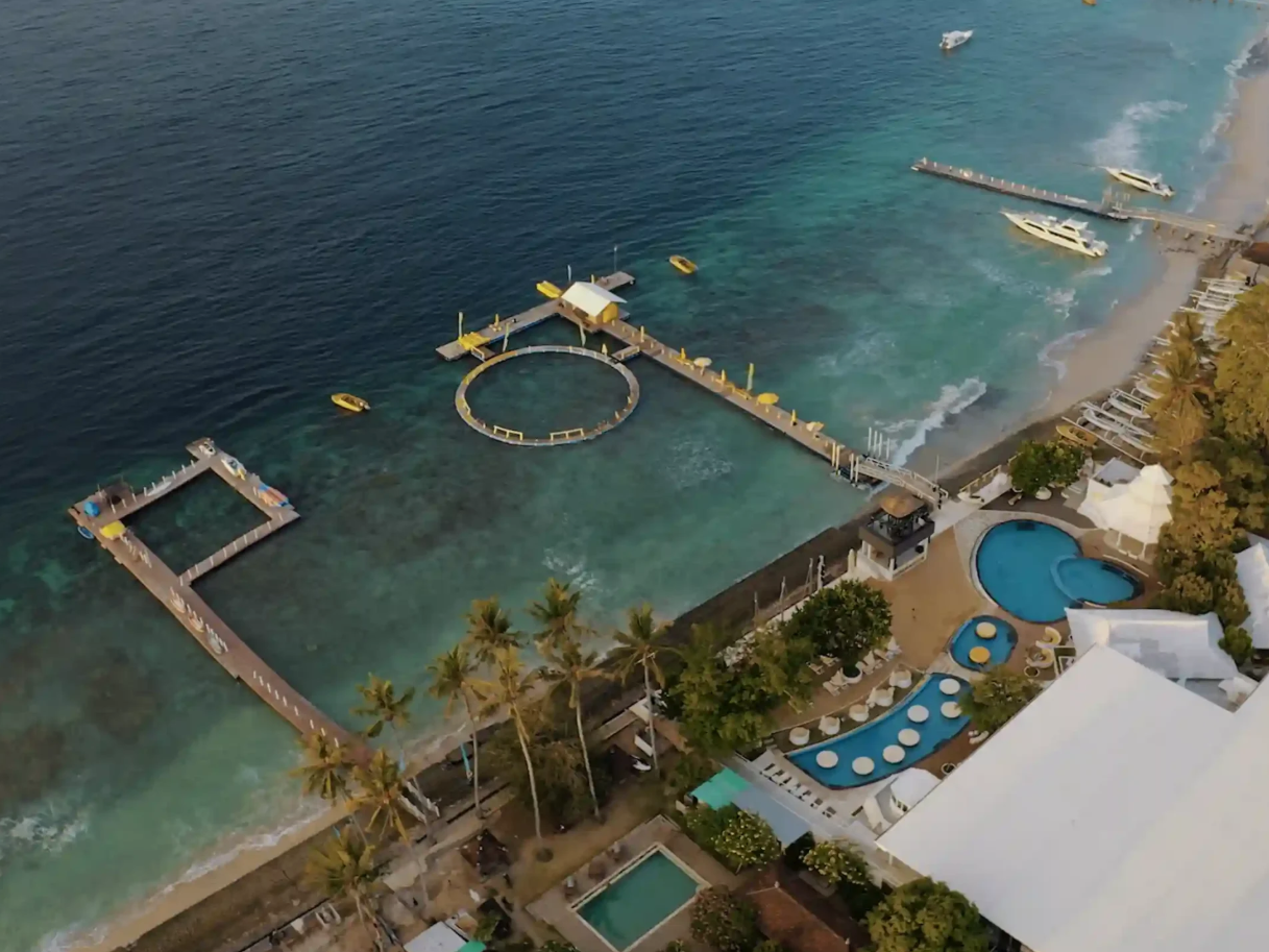 貝妮達島出海 水上活動:浮潜+獨木舟+海景鞦韆+俱樂部海景泳池