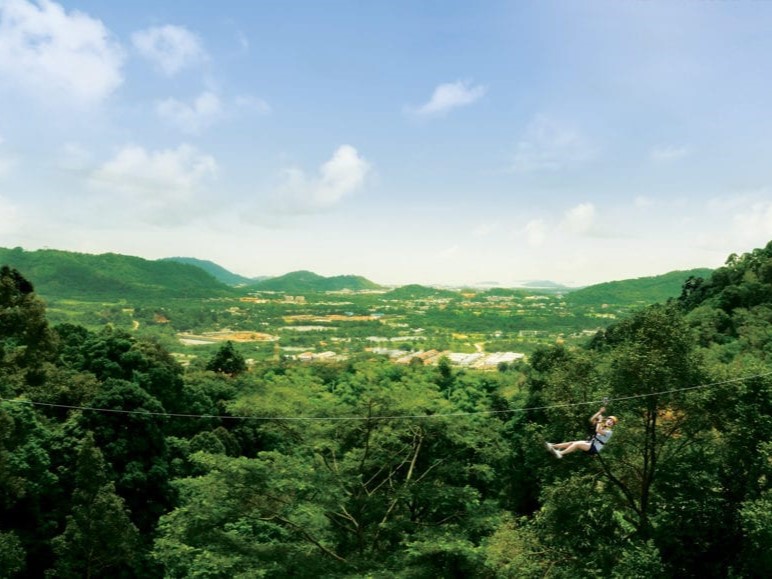 Erawan Patong Zipline叢林滑索12棧道