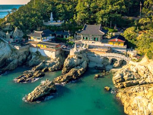 海上寺廟：海東龍宮寺