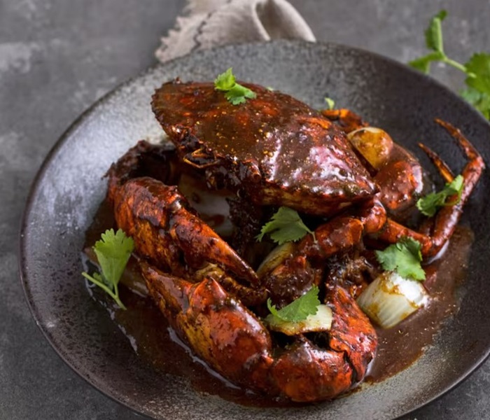 黑胡椒螃蟹風味餐