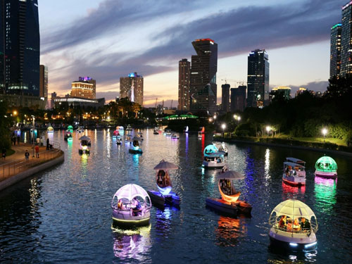 夜遊松島中央公園